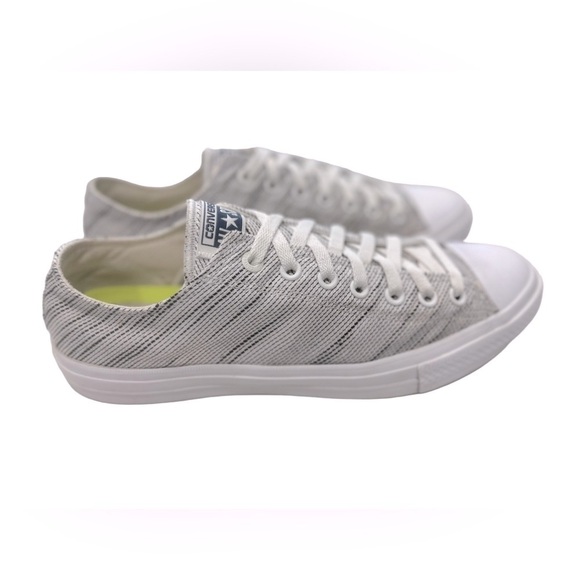 CONVERSE CTAS II OX WHITE, BLACK, WHITE Men’s size 10 - Picture 3 of 7